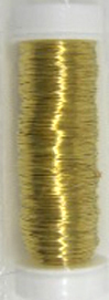 Dekodraht 0,30mm 45m gold